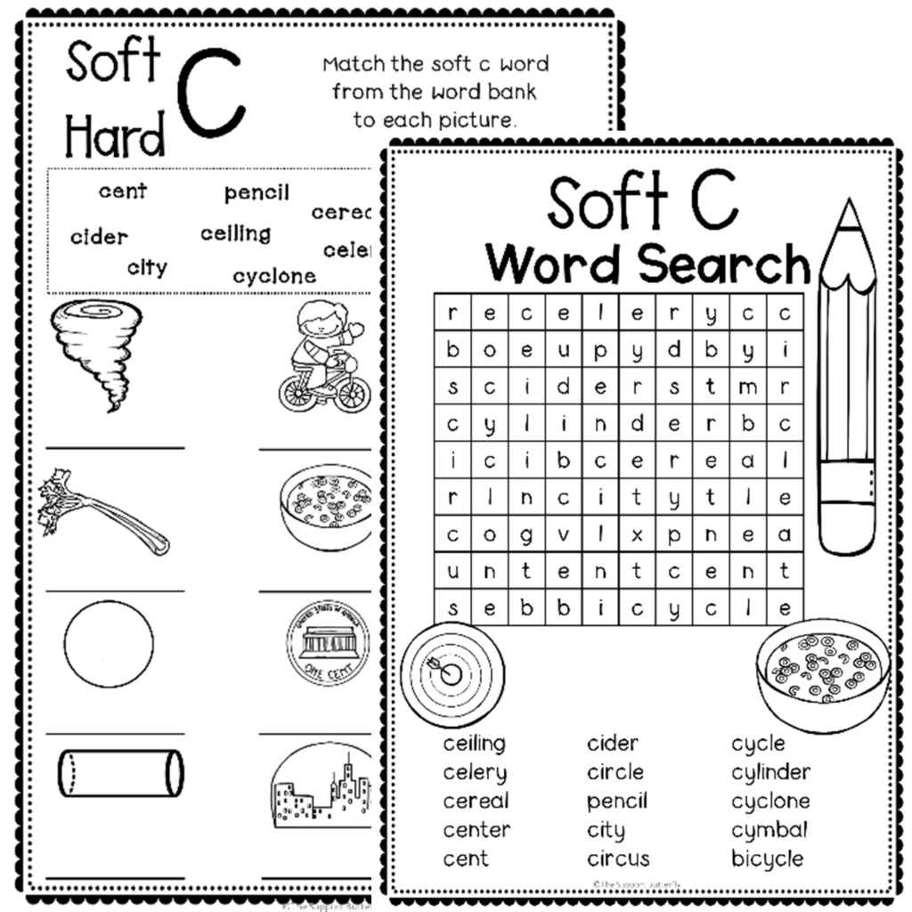 Soft C And G Worksheets Pdf Free