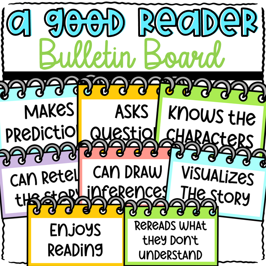 A Good Reader Printable Bulletin Board - Made By Teachers