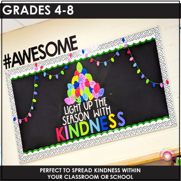 Christmas Bulletin Board Holiday Kindness Bulletin Board Made By Teachers