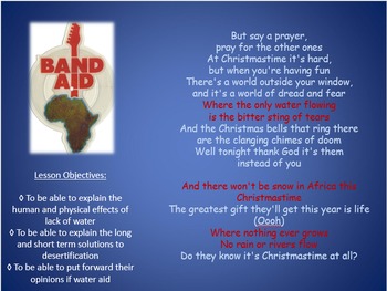 Desertification - Do They Know It's Christmastime?