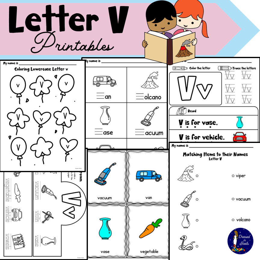 Letter V Printables - Made By Teachers