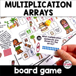 Multiplication Arrays Math Game