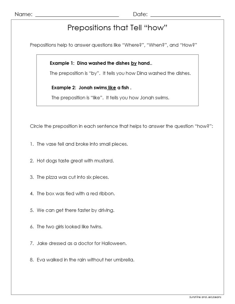 Back-to-School Grammar Review - Grade 1-2 : 24 worksheets - Made By ...