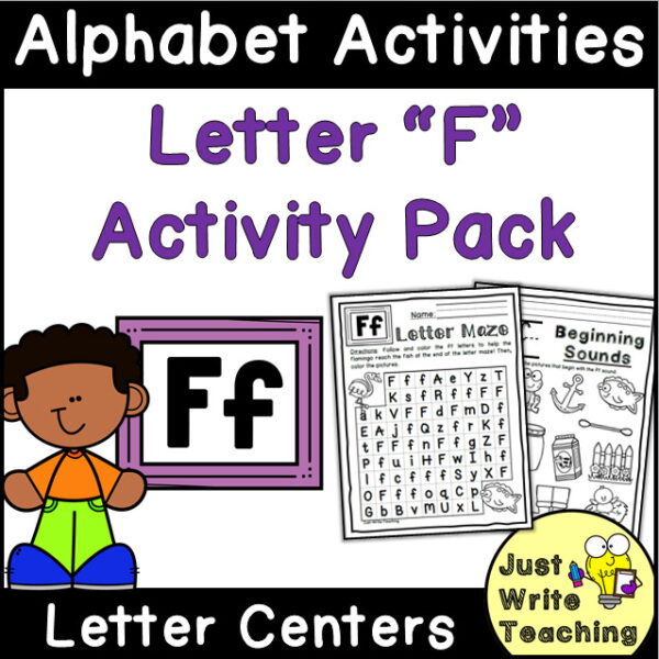 Alphabet Activities - Letter F Centers Activities - Made By Teachers