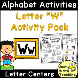 Alphabet Activities - Letter W Centers Activities | Made By Teachers