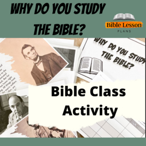 Why Study the Bible