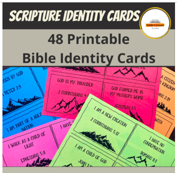 Scripture Identity Cards