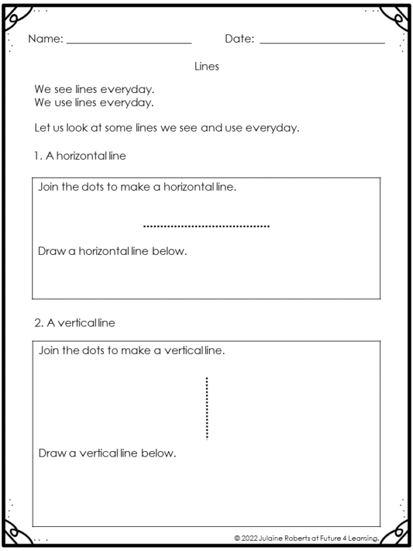 Lines and Shapes Worksheets Basic Geometry Made By Teachers