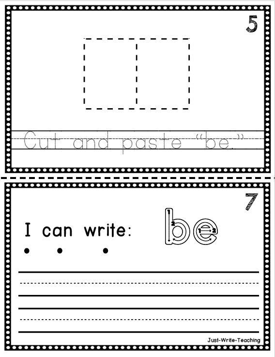Sight Word Flip Book (Flipbook) - BE - Made By Teachers