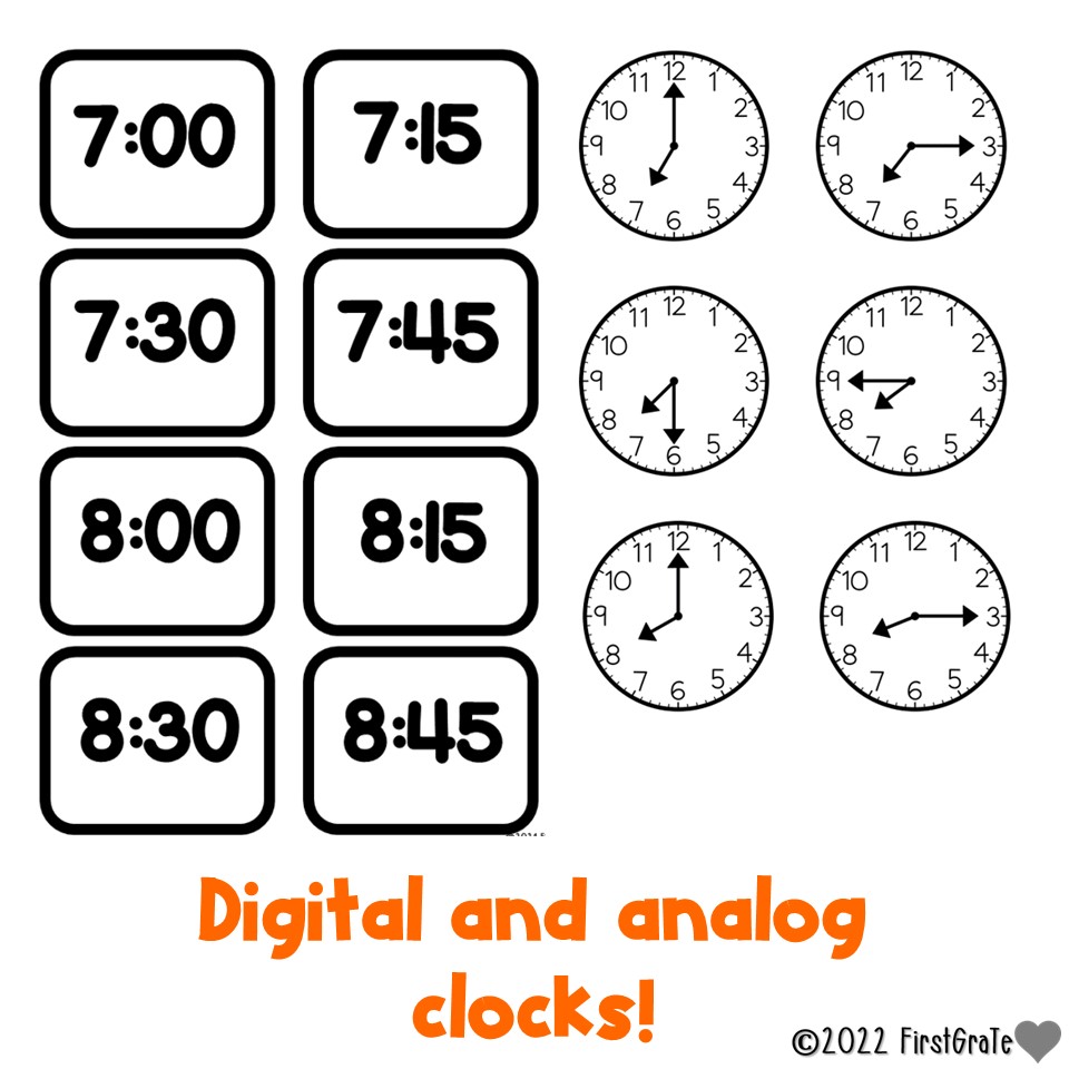 EDITABLE Visual Class Schedule - Made By Teachers