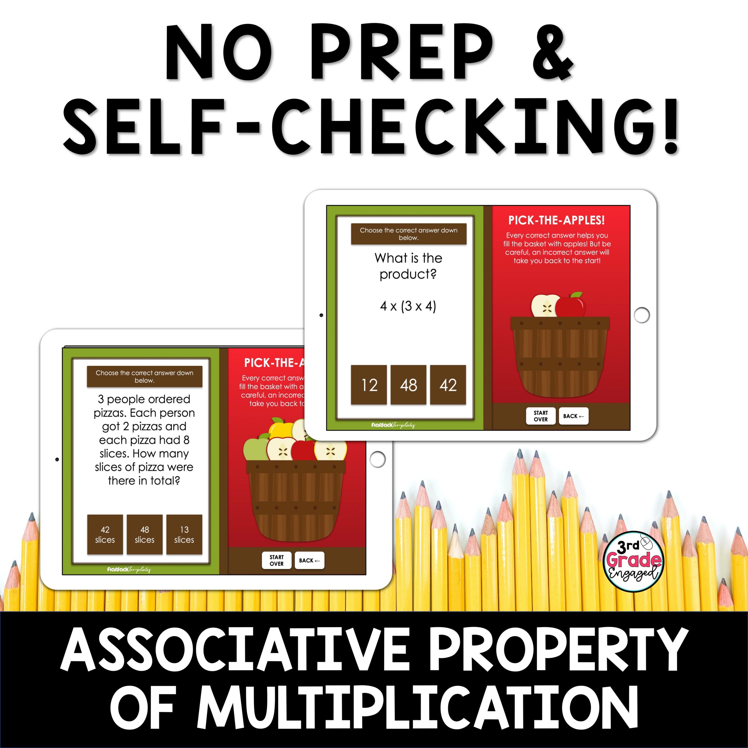 Associative Property of Multiplication Math Game for Google Slides™ - Made  By Teachers