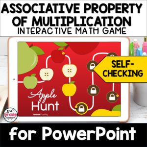 Associative Property of Multiplication Math Game for PowerPoint ™