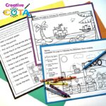 Following Directions Coloring Activity for Listening Comprehension