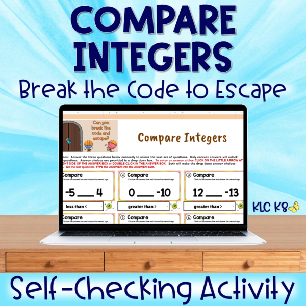 comparing-integers-game-digital-escape-self-checking-activity