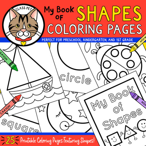 Geometric Shape Coloring Pages | Made By Teachers
