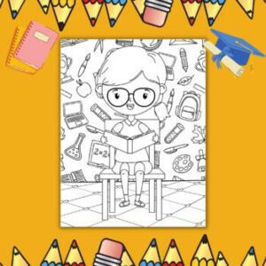 Printable Back to School Coloring Pages Sheets - Fun School Activities ...