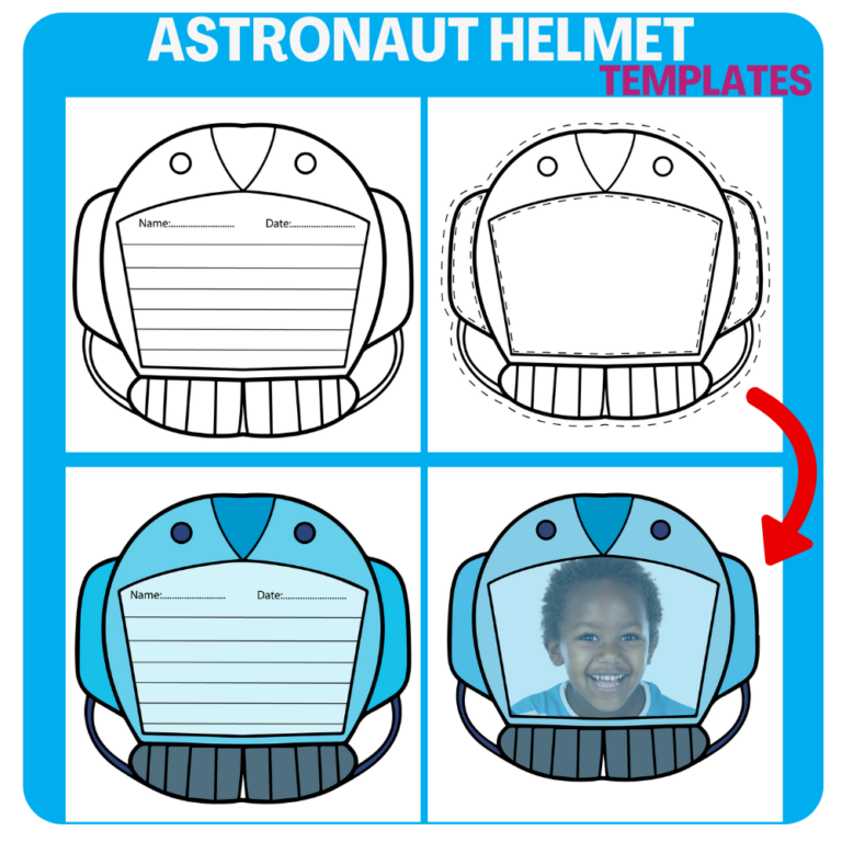 Astronaut Helmet Templates -Writing Frame - Made By Teachers