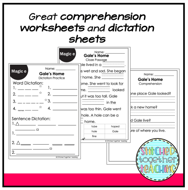 Decodable Reading Passages Magic E - Orton Gillingham Based | Made By ...