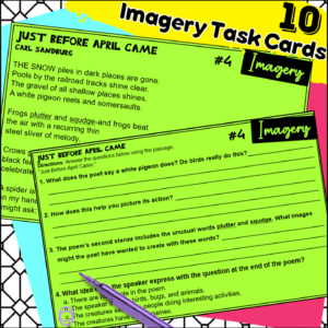 Reading Comprehension Task Cards for 3rd-6th Grade Test Prep MEGA ...