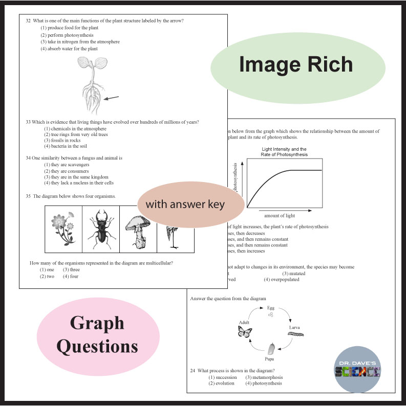 Life Science Test Prep and Biology Exam Made By Teachers