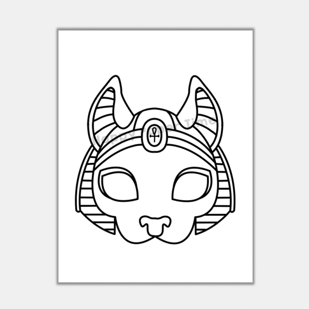 bastet-paper-mask-printable-ancient-egypt-god-coloring-craft-activity