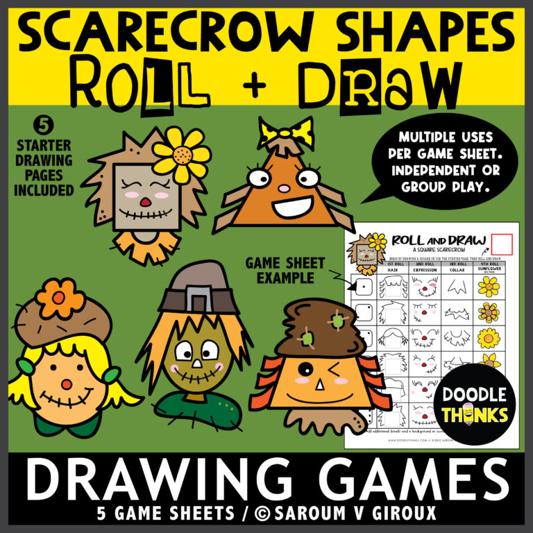 Roll and Draw Your Name/Favorite Word Drawing Game Alphabet Game