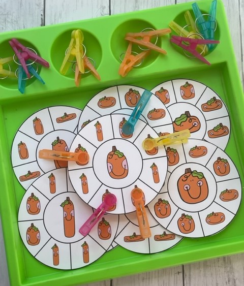 Pumpkin Fine Motor Activities | Made By Teachers
