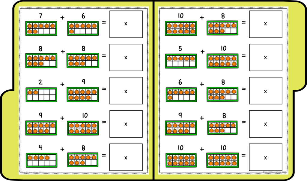 Halloween File Folders for October in Special Education | Made By Teachers