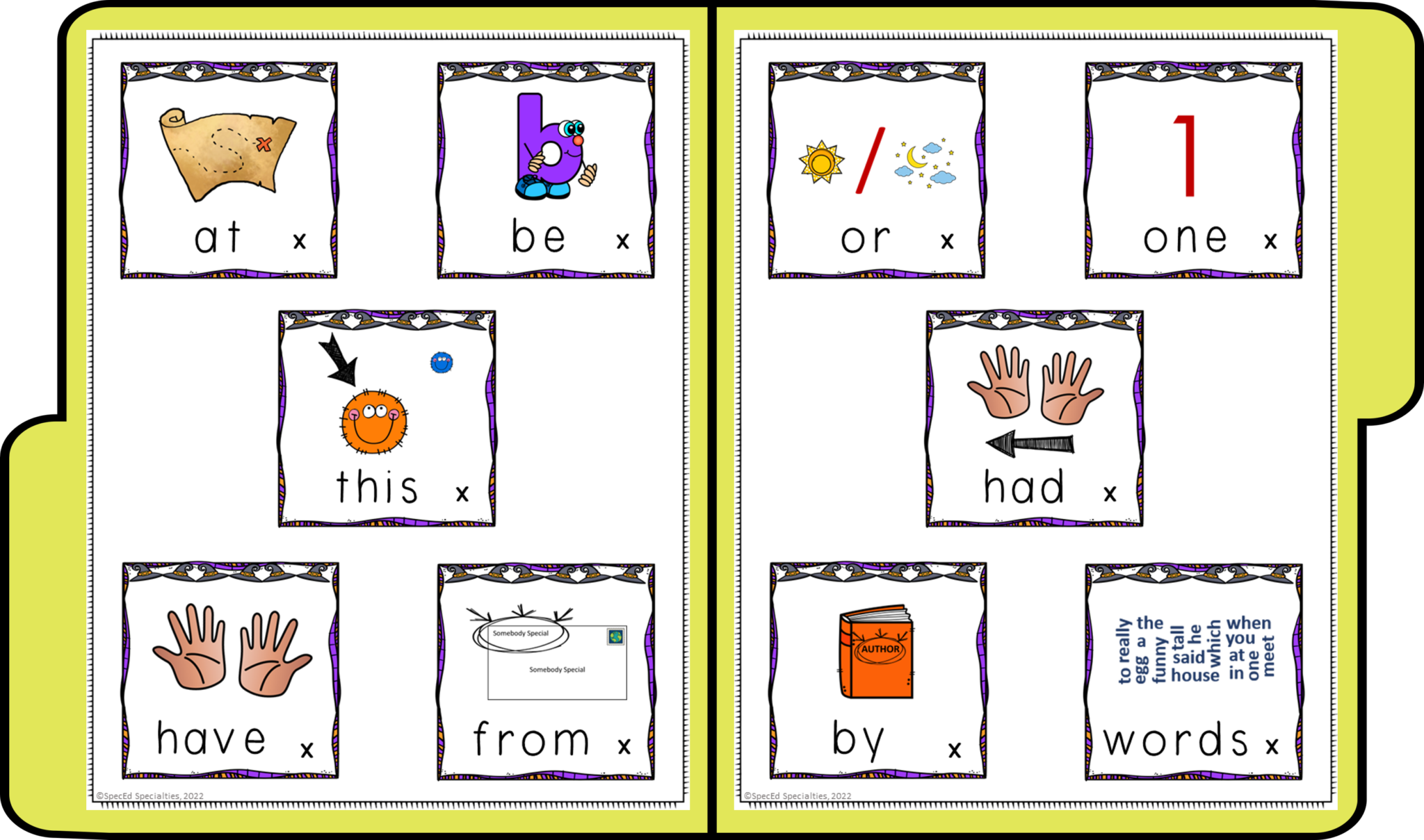 Halloween File Folders for October in Special Education | Made By Teachers