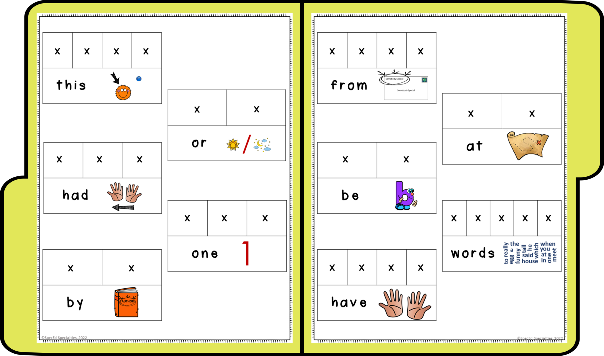 Halloween File Folders for October in Special Education | Made By Teachers