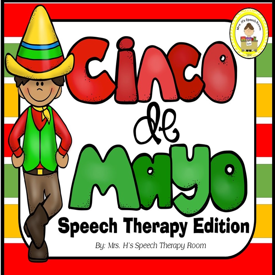 Cinco de Mayo Speech Therapy Made By Teachers