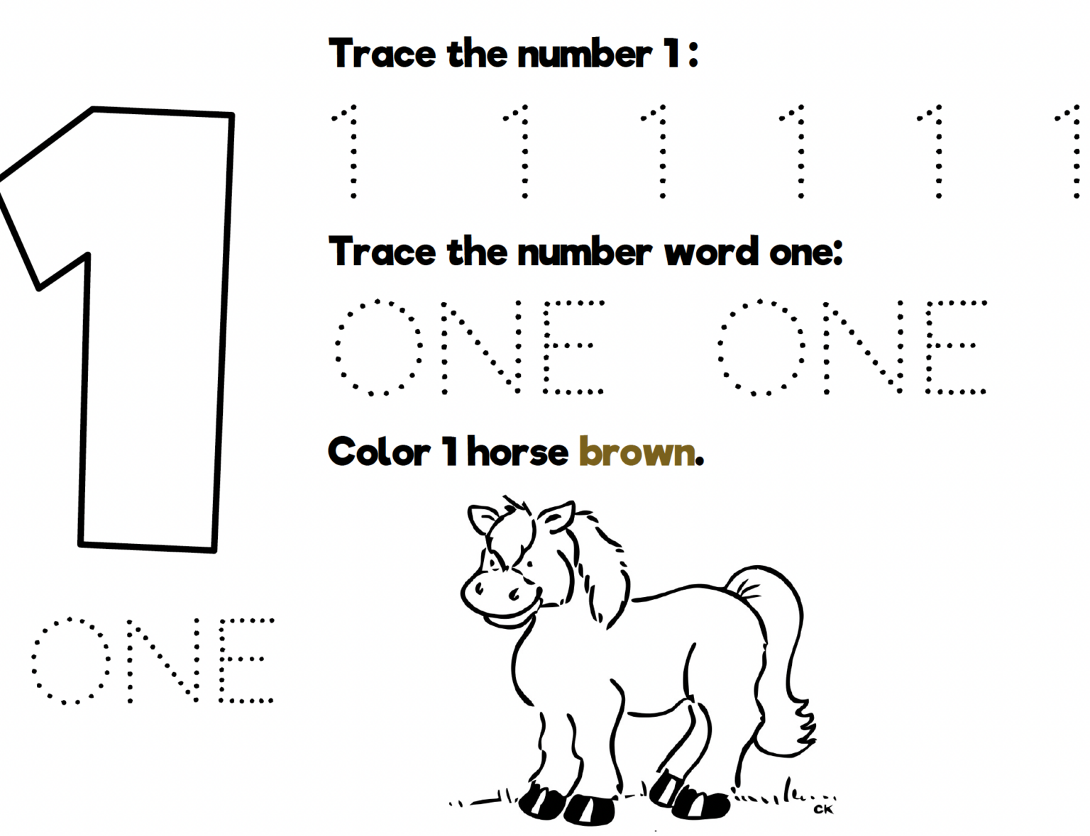 Numbers And Number Words 1 5 Made By Teachers