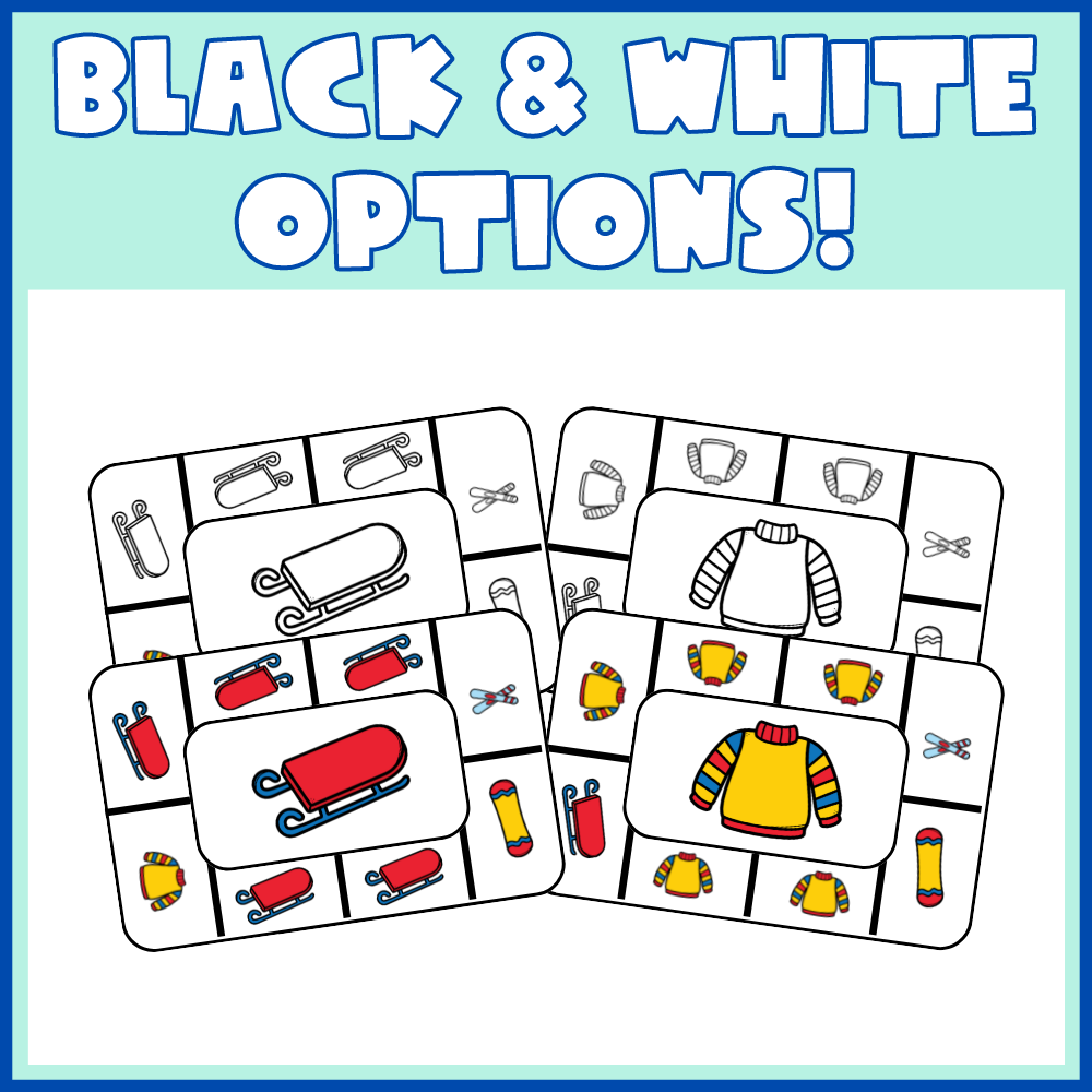 Winter Fine Motor Hole Punch Cards Alphabet & Counting Practice Made