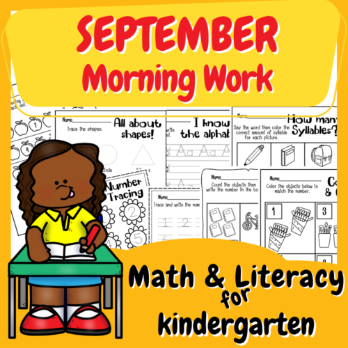Morning Work for Kindergarten | Kindergarten Morning Work | Made By Teachers