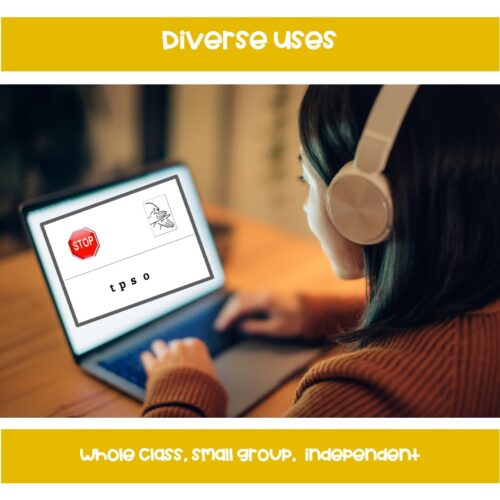 Bedrock Vocabulary Practice YR1 WK4 Google Slides™ Made By Teachers