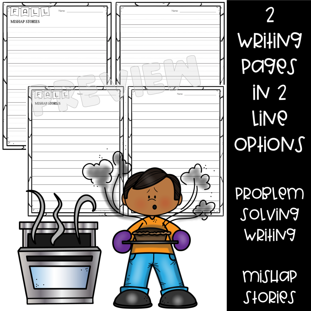 Fall Writing Prompts for Problems and Solutions Problem Solving Fall ...