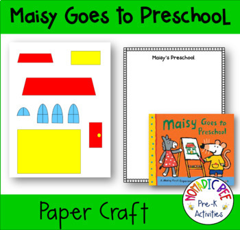 Maisy Goes to Preschool Paper Craft