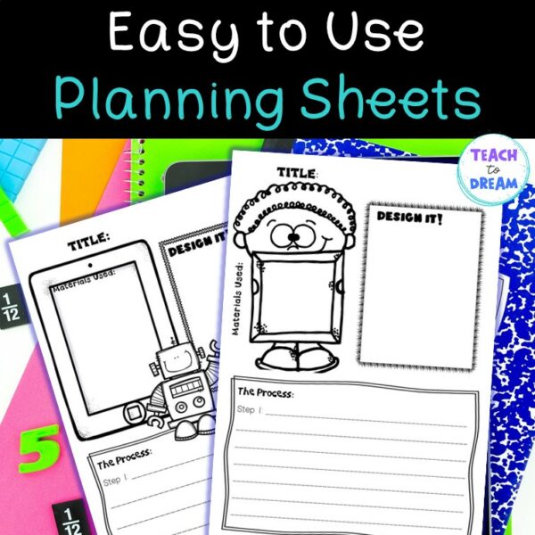 School STEM Challenges | 4 STEAM Task Cards | No Prep | Made By Teachers