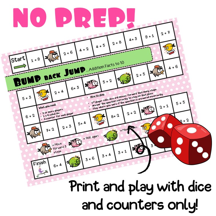 Addition subtraction math games made by teachers