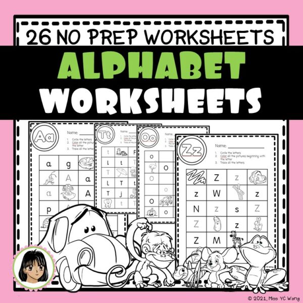 Alphabet Worksheets Printable Made By Teachers Alphabet Worksheets Printable Made By Teachers