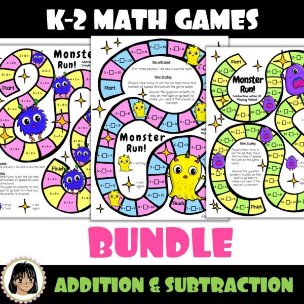 Games for Addition and Subtraction Made By Teachers