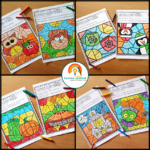 Nouns and Verbs Bundle | Color By Word Worksheets | Noun and Verb Sort ...