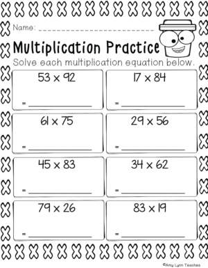 Fourth Grade Worksheets {100 Standards Aligned Printables} | Made By ...