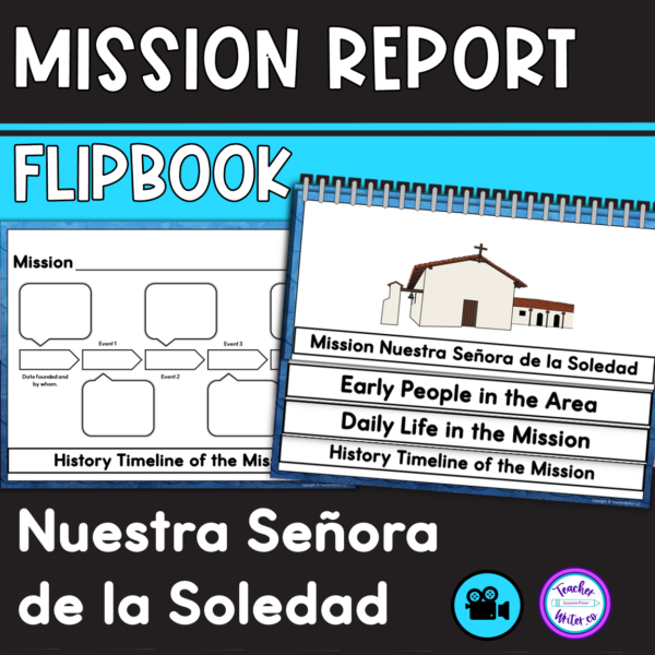 California Mission Report Soledad Made By Teachers