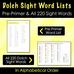 Dolch Pre Primer Sight Word Bingo 30 Bingo Cards Flashcards Word Dolch Pre Primer Sight Word Bingo 30 Bingo Cards Flashcards Word