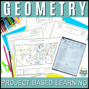 Map Skills | Project Based Learning | Geometry | Printable & Digital | Goog