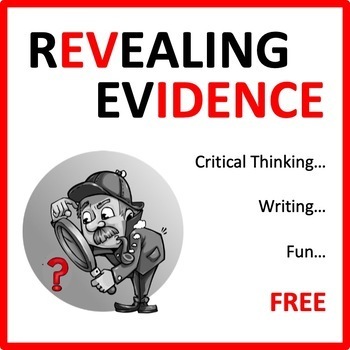Revealing Evidence Freebie - a free ELA game