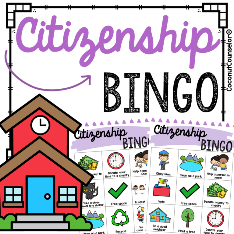 Citizenship Bingo Game - Made By Teachers