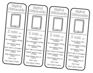 Digital Citizenship Bookmark - Made By Teachers