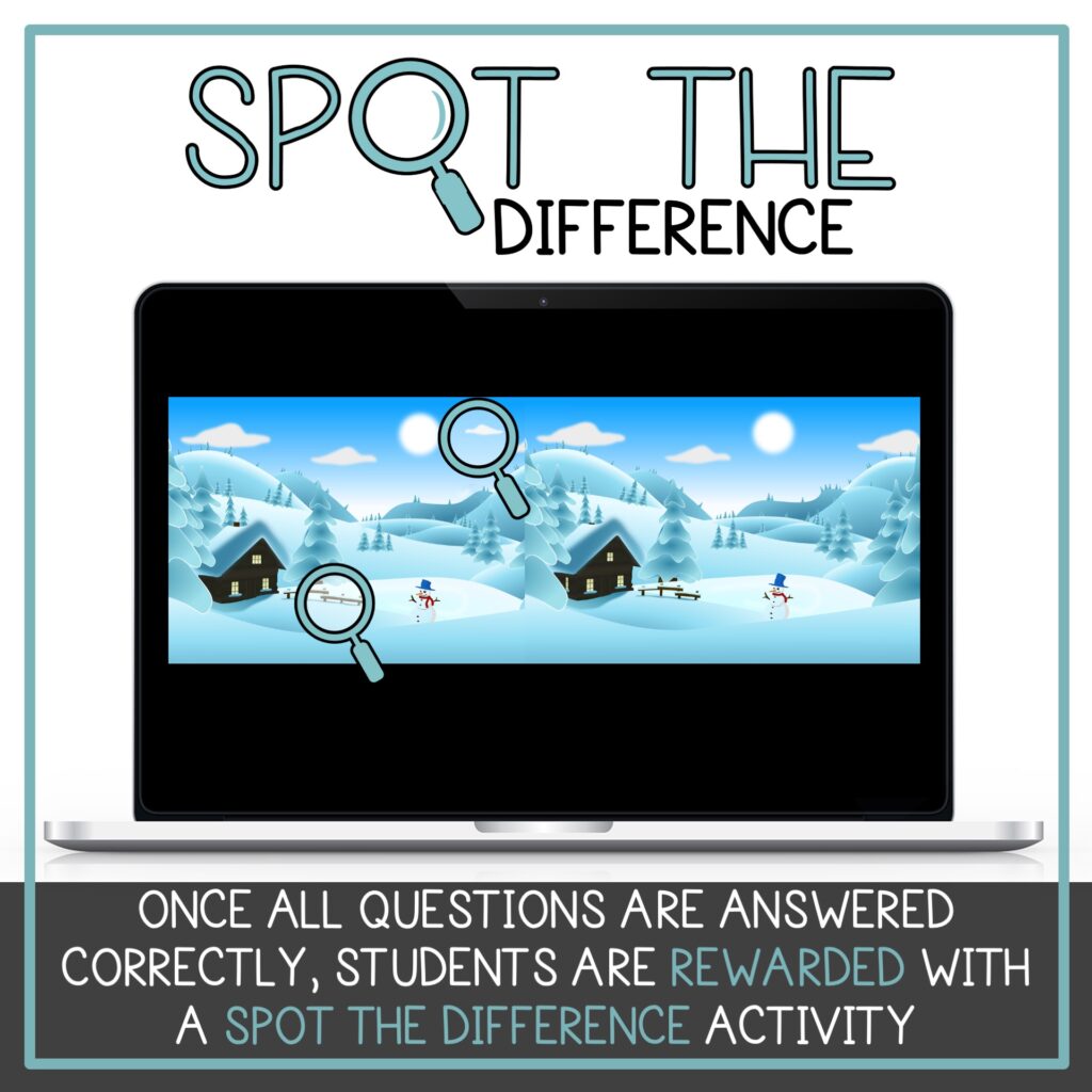 Percent Equations - Percent of - Digital Self-Checking Winter Activity ...